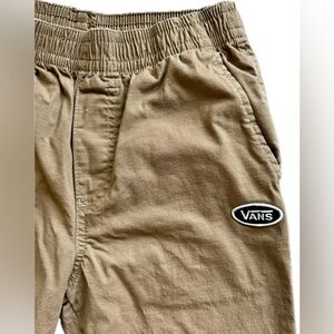Vans Khaki Relaxed Fit Pants Boys Medium